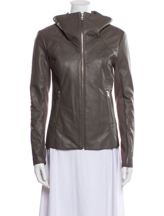 Soia & Kyo Leather Biker Jacket