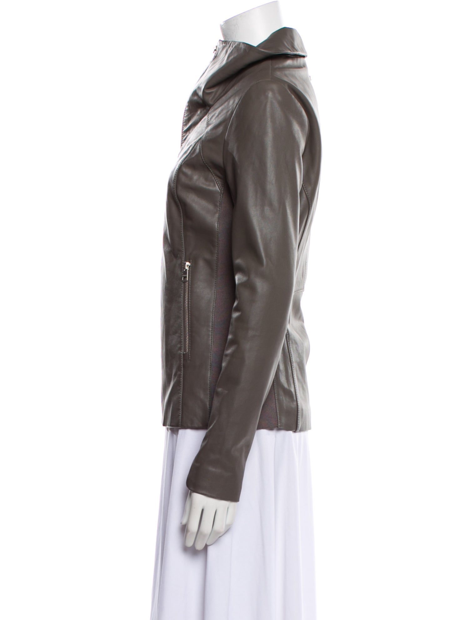 Soia & Kyo Leather Biker Jacket