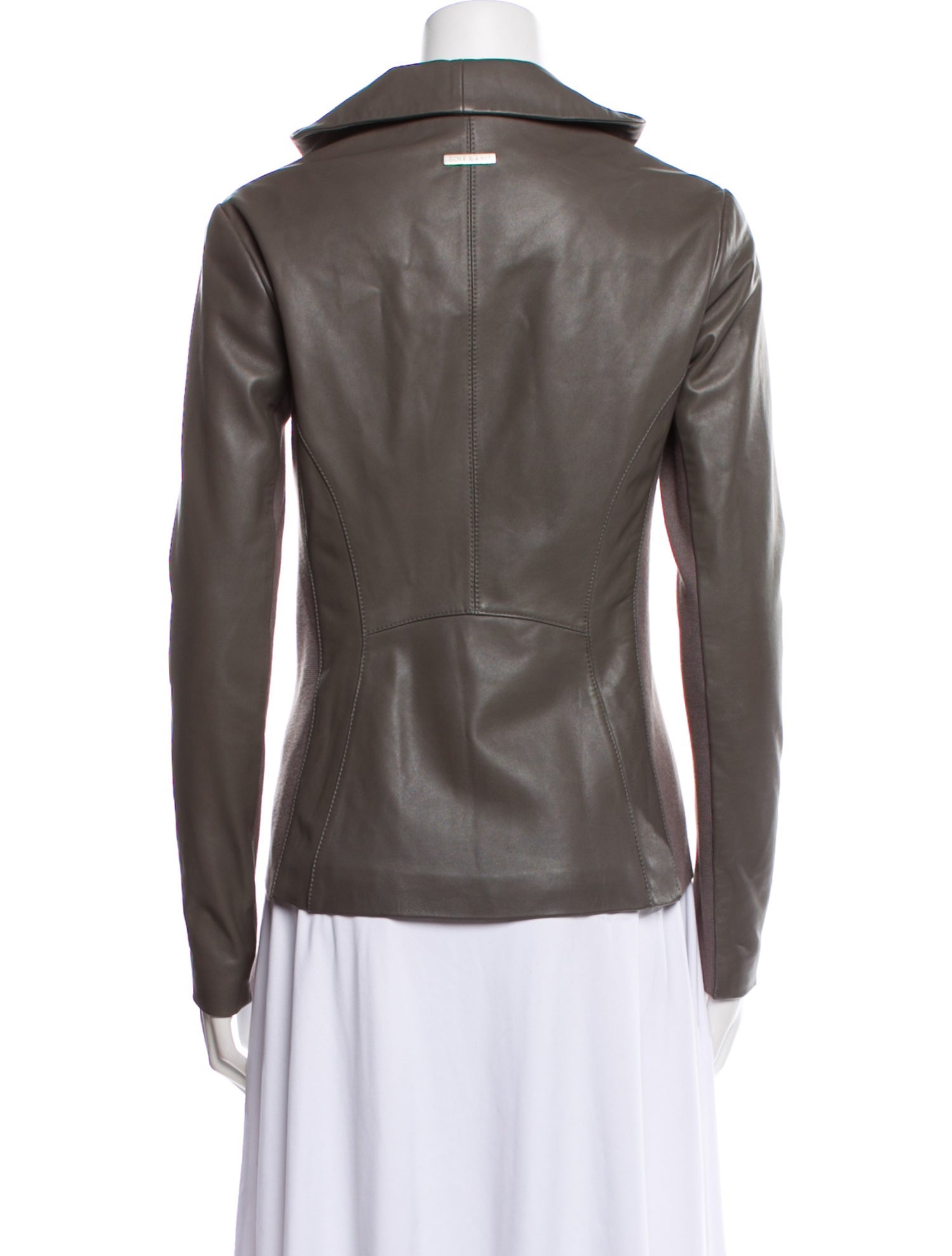 Soia & Kyo Leather Biker Jacket