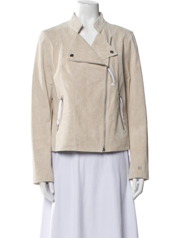 Soia & Kyo Jackets Suede Biker Jacket L