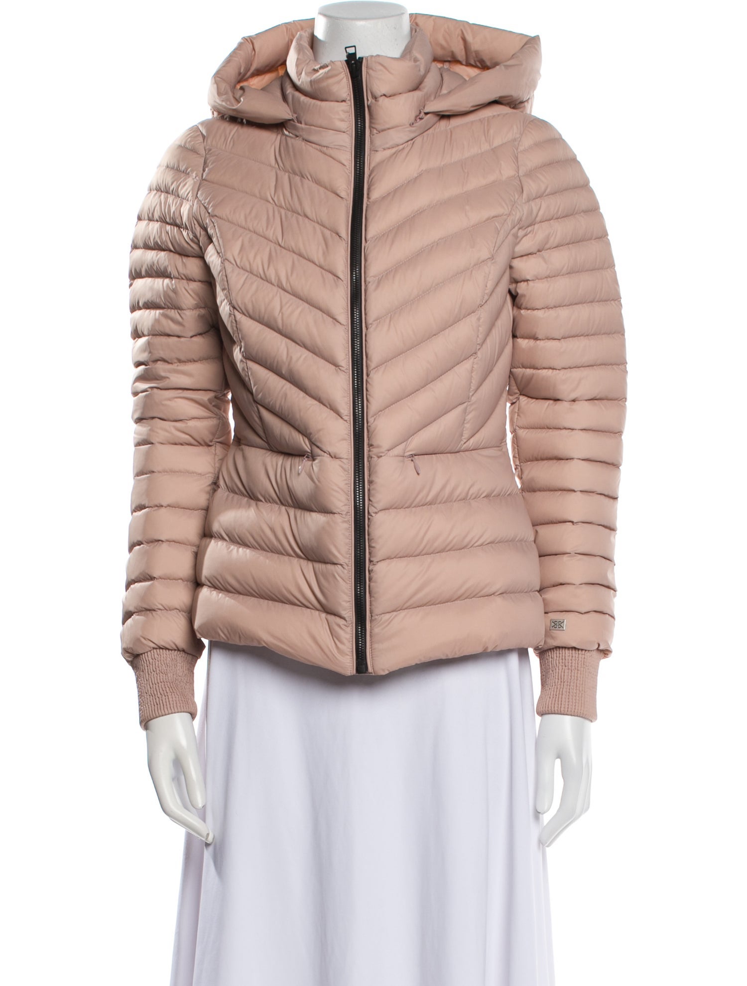 Soia & Kyo Nylon Striped Jacket