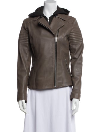 Soia & Kyo Leather Biker Jacket