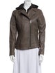 Soia & Kyo Leather Biker Jacket