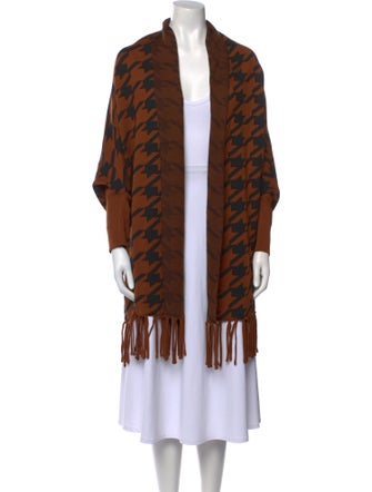 Soia & Kyo Striped Open Front Sweater