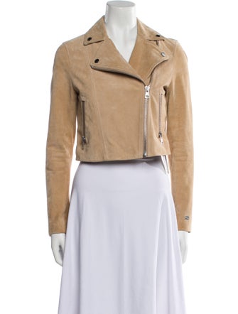 Soia & Kyo Suede Biker Jacket