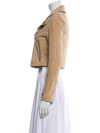 Soia & Kyo Suede Biker Jacket