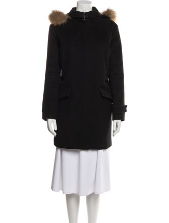 Soia & Kyo Wool Faux Fur Coat