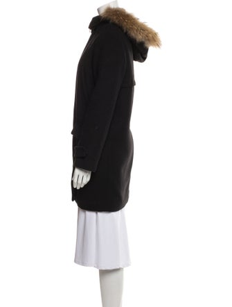 Soia & Kyo Wool Faux Fur Coat