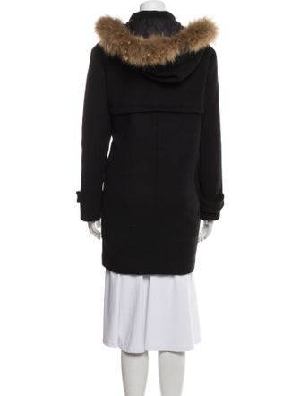 Soia & Kyo Wool Faux Fur Coat