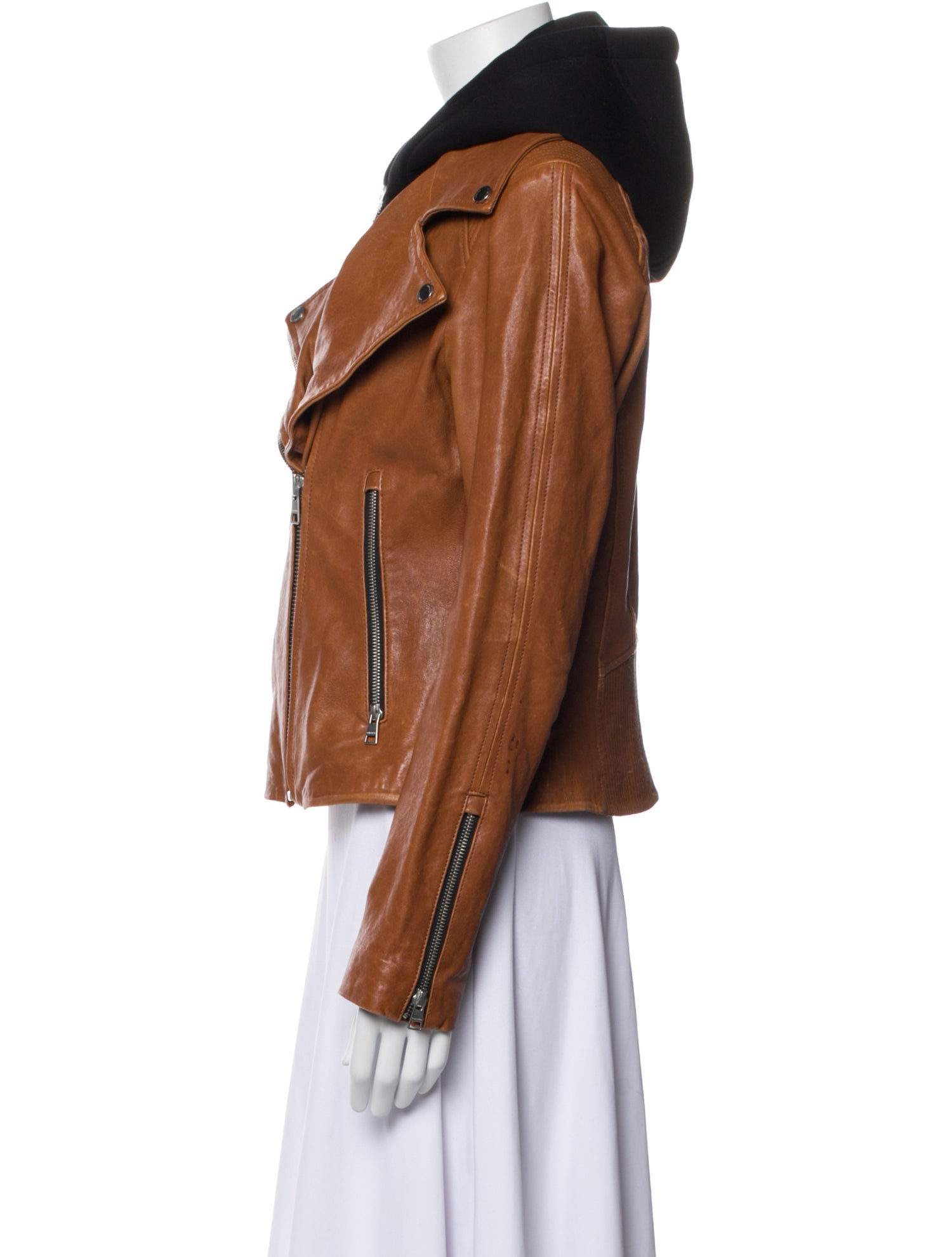 Soia & Kyo Lambskin Biker Jacket