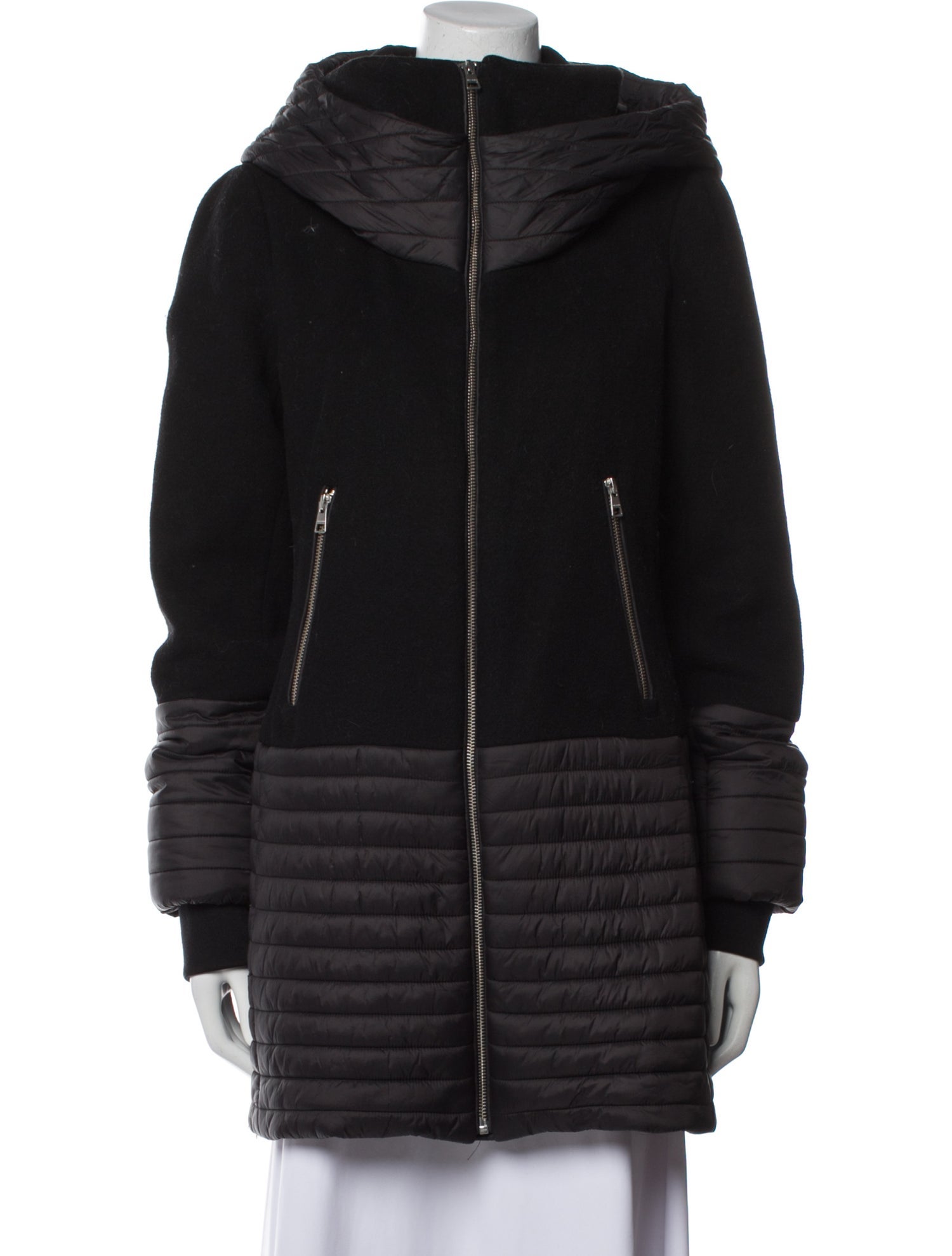 Soia & Kyo Wool Faux Fur Coat