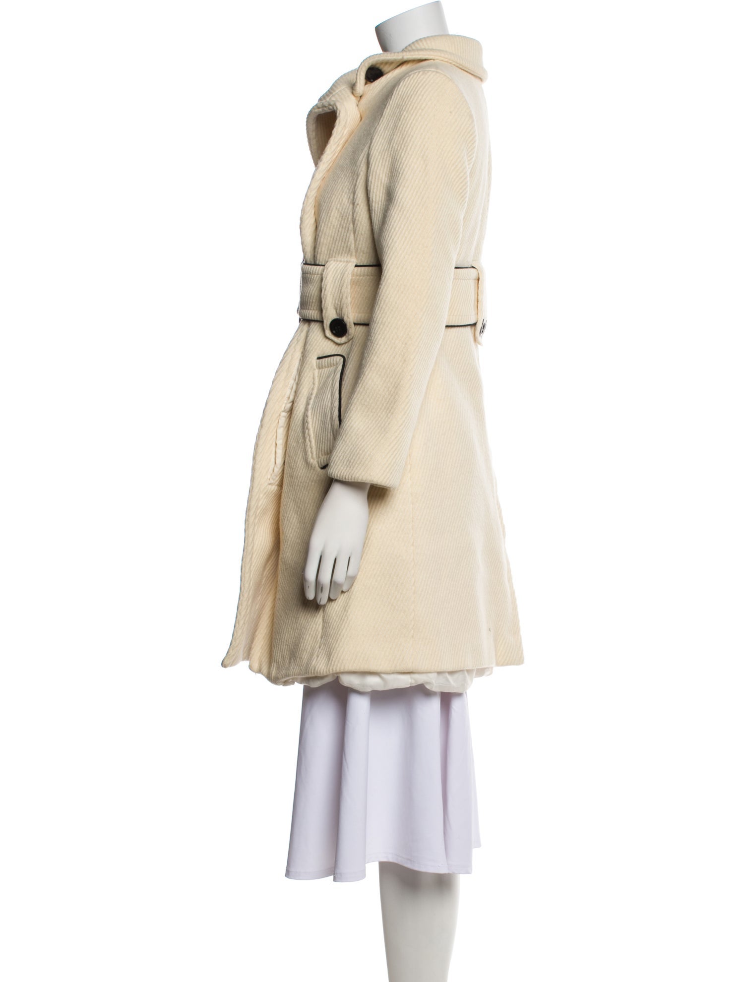 Soia & Kyo Virgin Wool Trench Coat