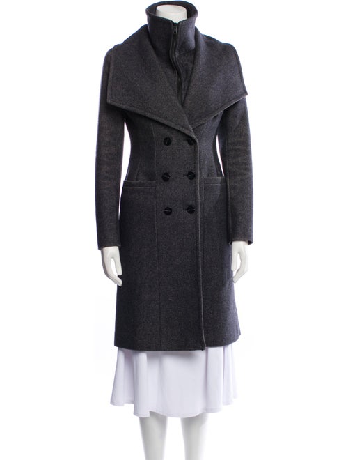 Soia & Kyo Wool Tweed Pattern Coat