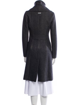 Soia & Kyo Wool Tweed Pattern Coat