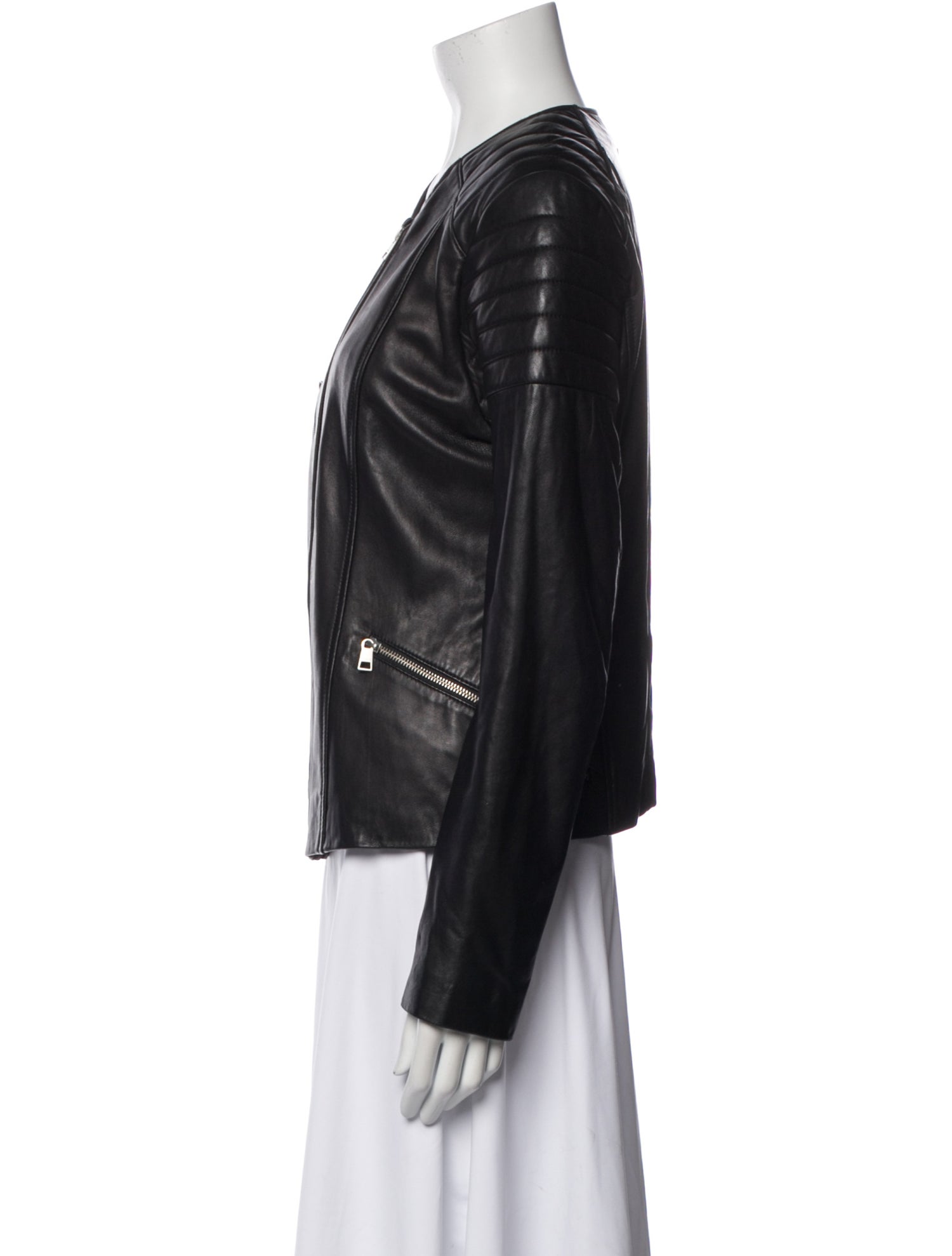 Soia & Kyo Lambskin Biker Jacket