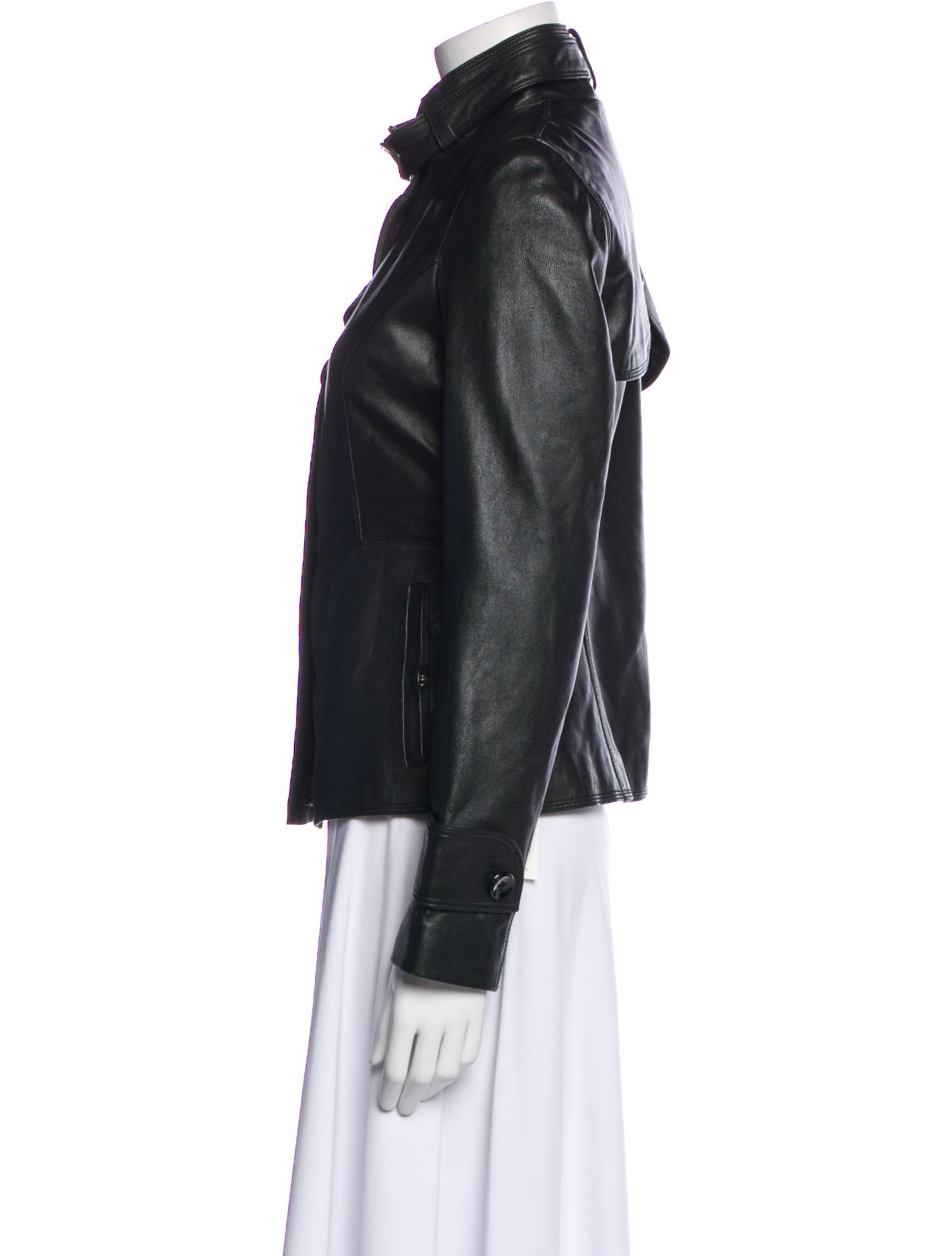 Soia & Kyo Leather Biker Jacket