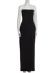 Solace London Strapless Long Dress