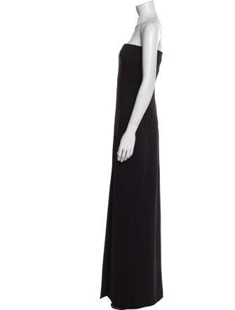 Solace London Strapless Long Dress