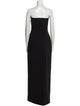 Solace London Strapless Long Dress