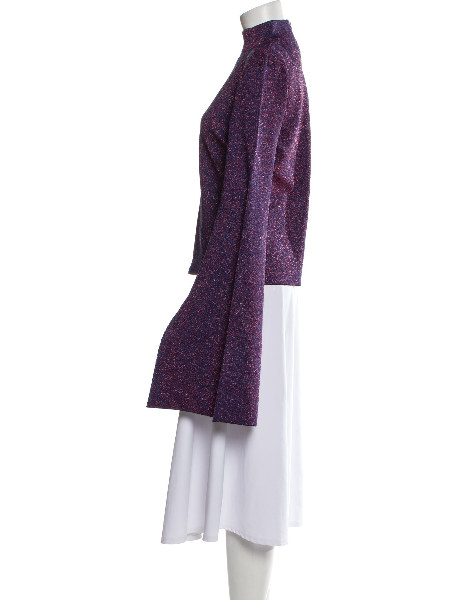 Solace London Mock Neck Sweater