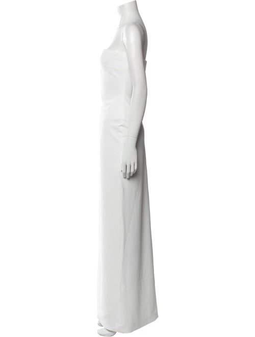 Solace London Square Neckline Long Dress