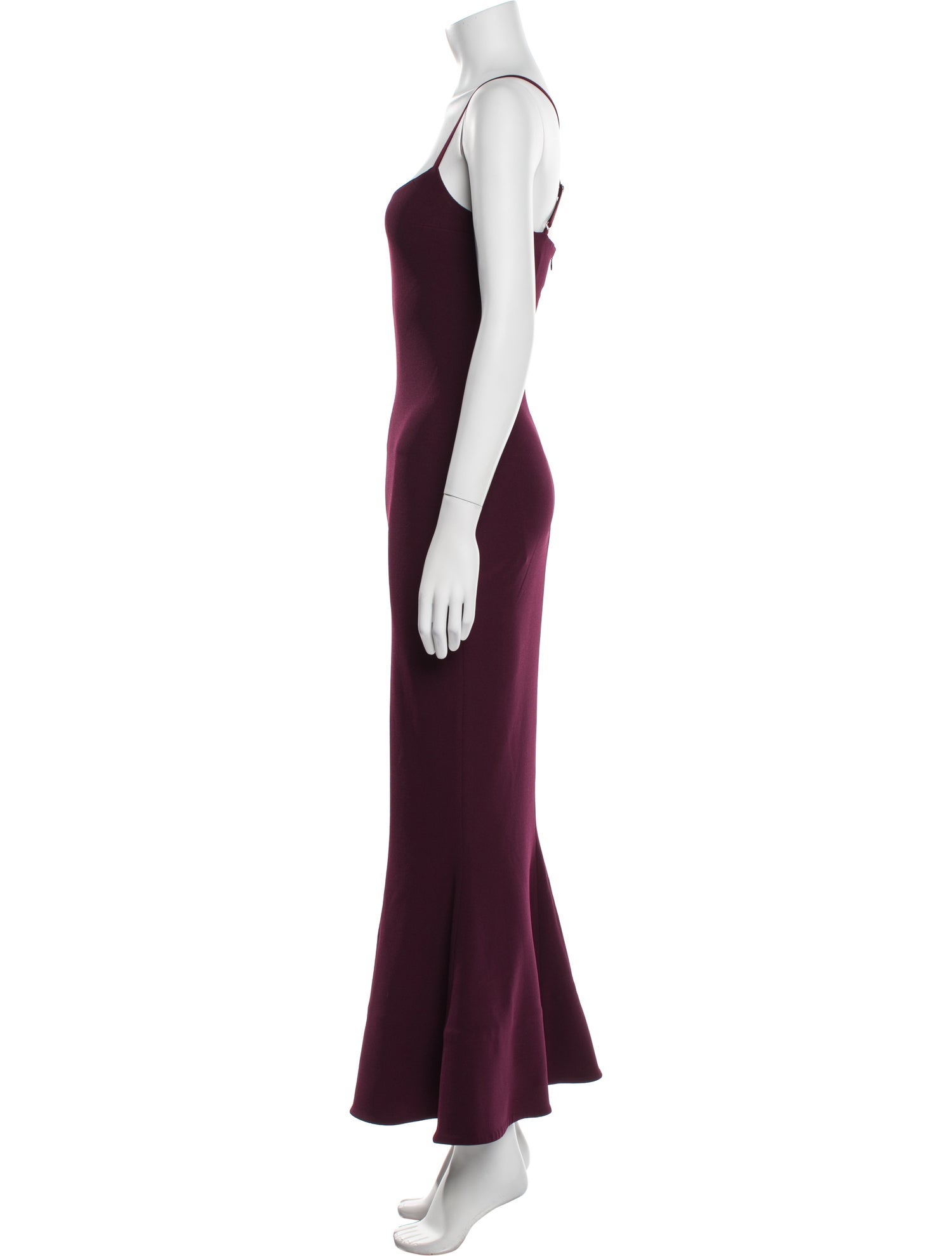 Solace London Square Neckline Long Dress