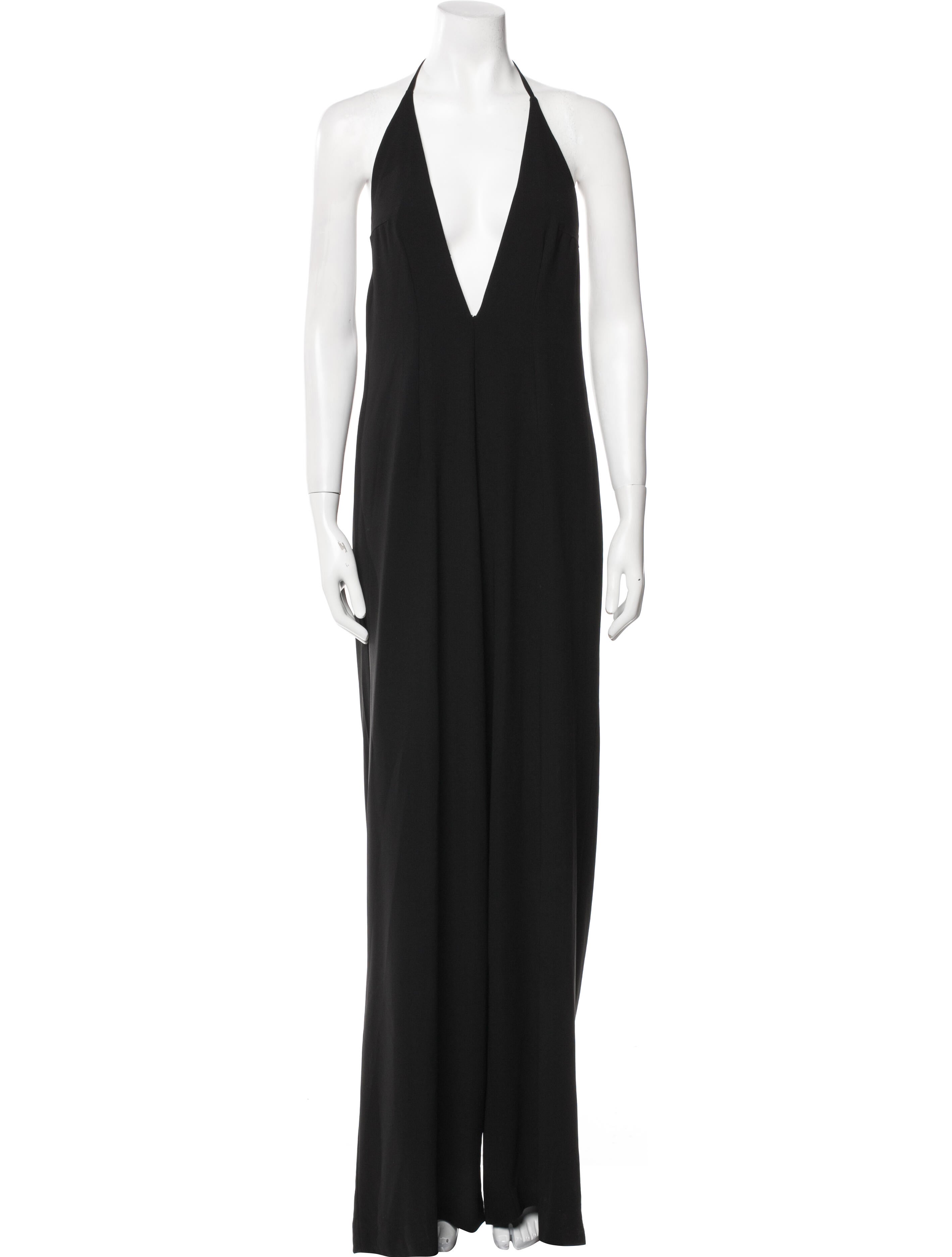 Solace London Plunge Neckline Jumpsuit