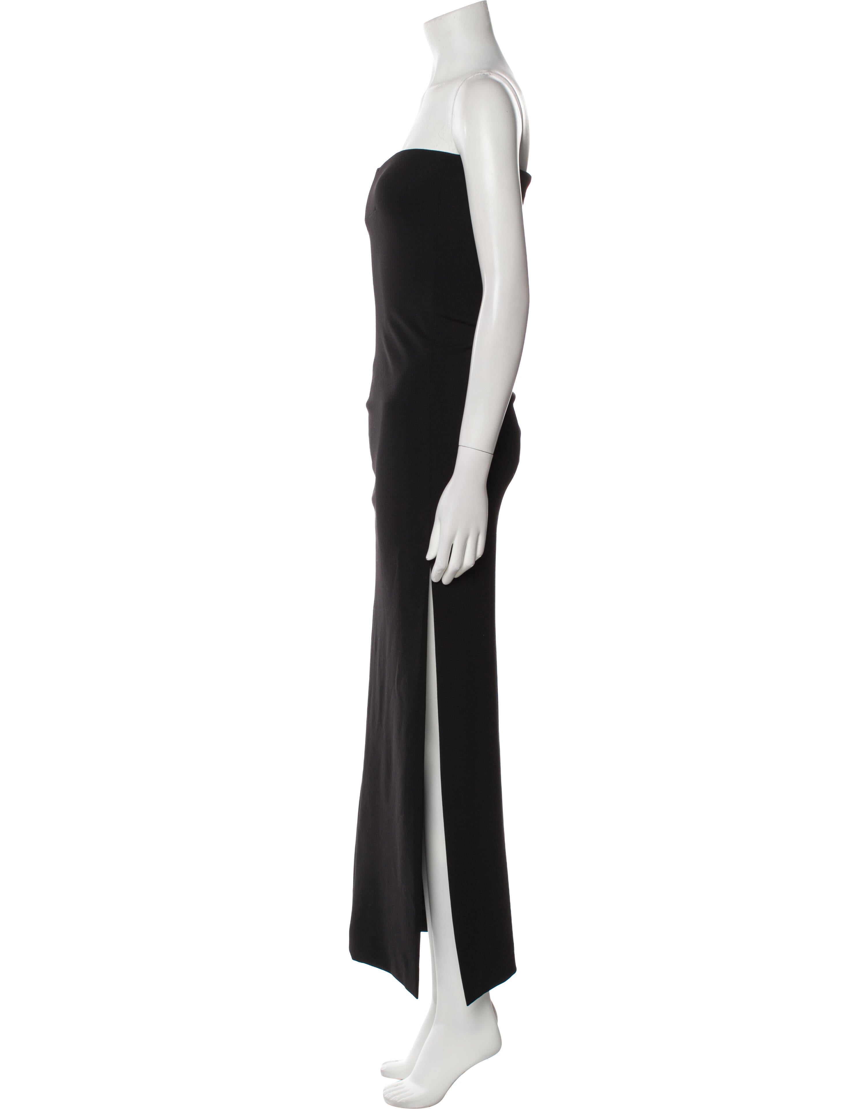 Solace London Strapless Long Dress