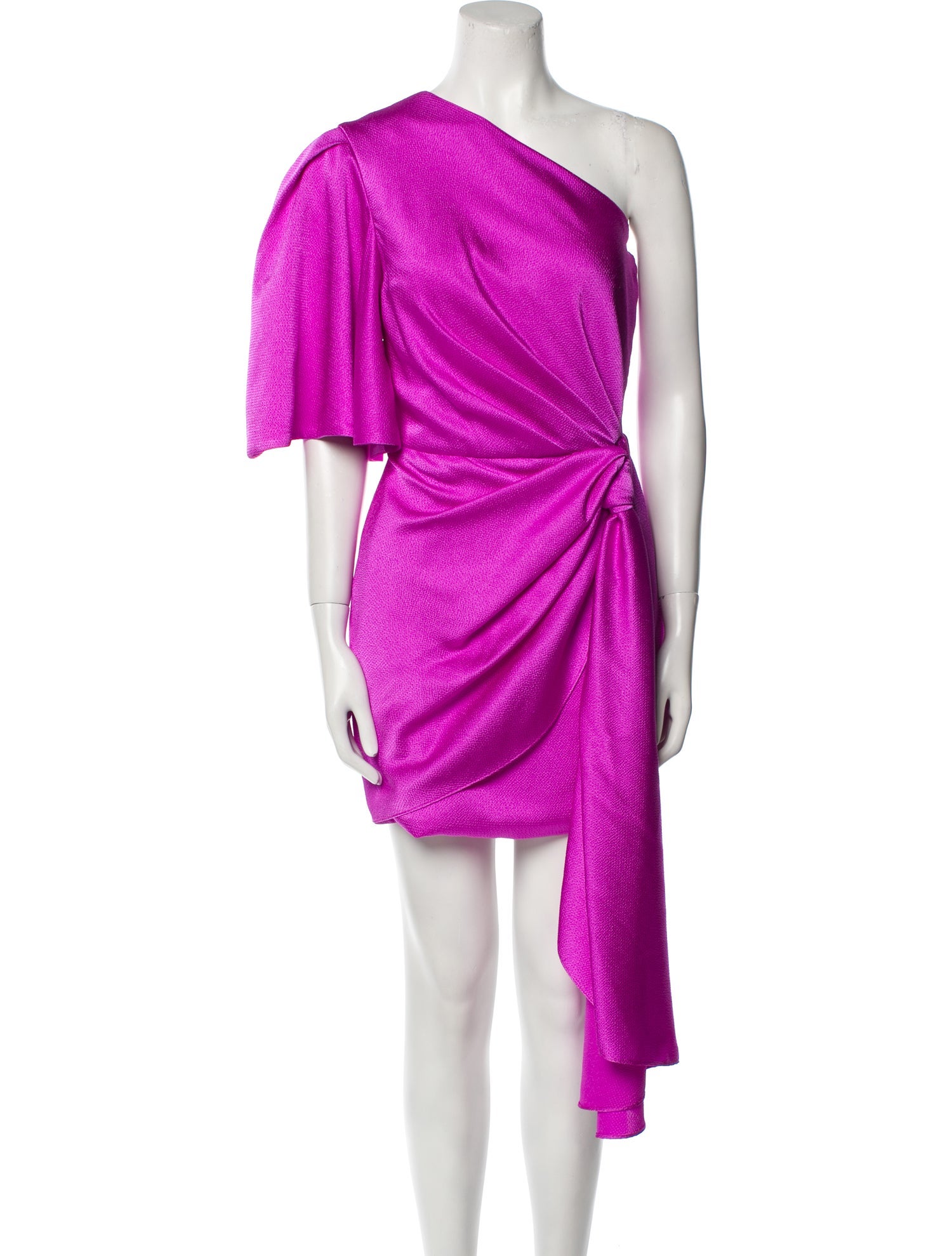 Solace London One-Shoulder Mini Dress