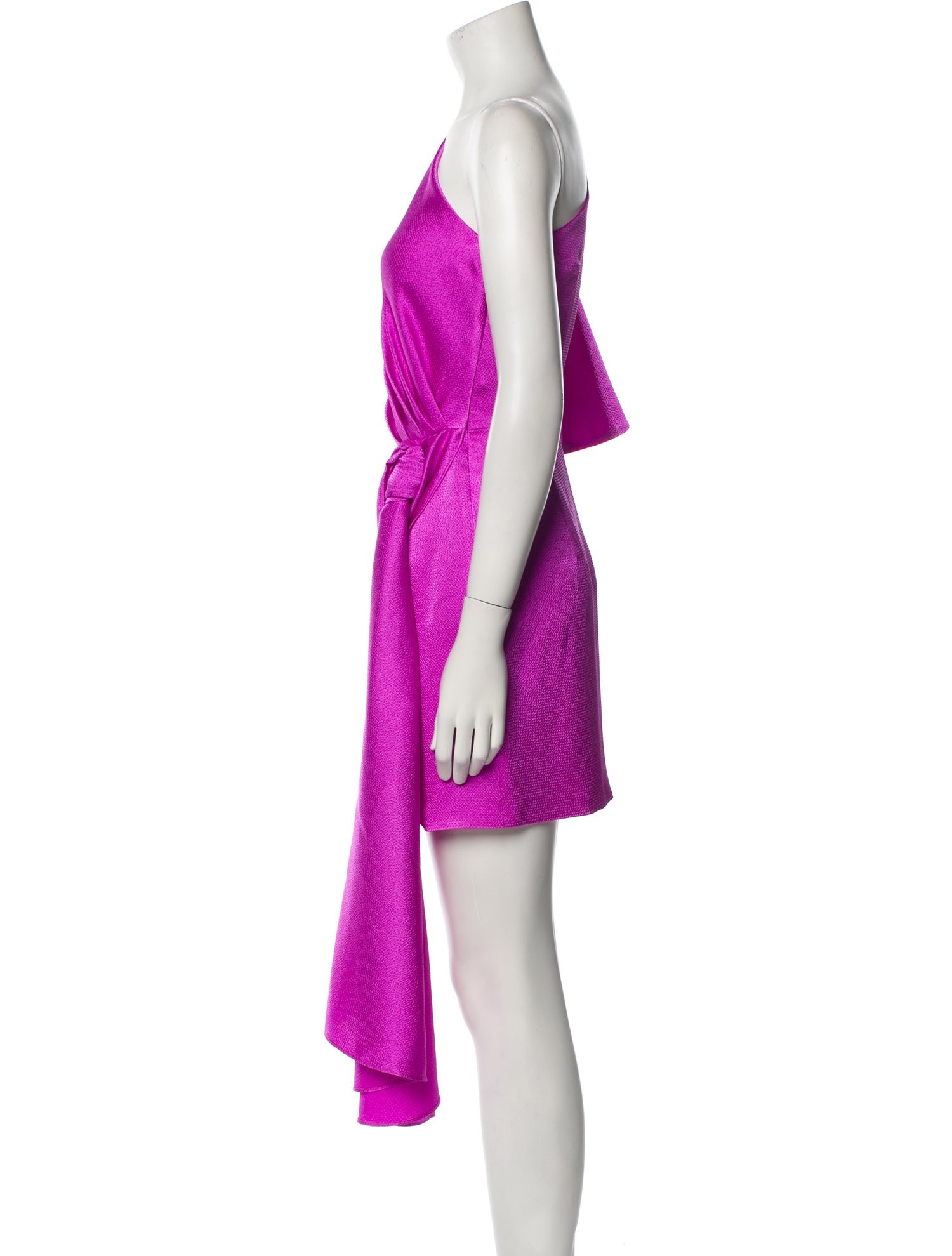 Solace London One-Shoulder Mini Dress