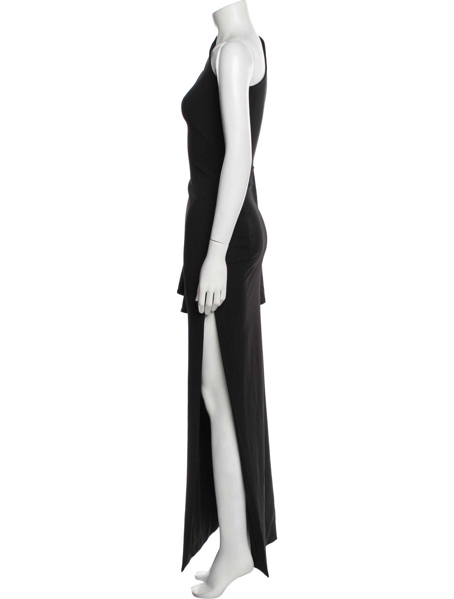 Solace London One-Shoulder Long Dress