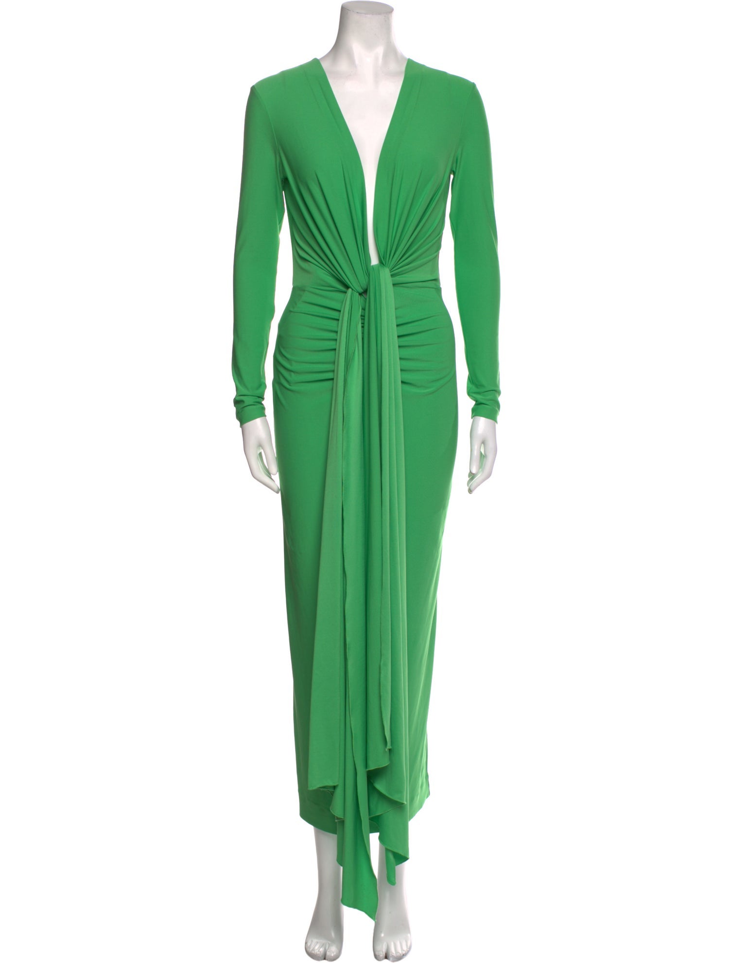 Solace London V-Neck Long Dress