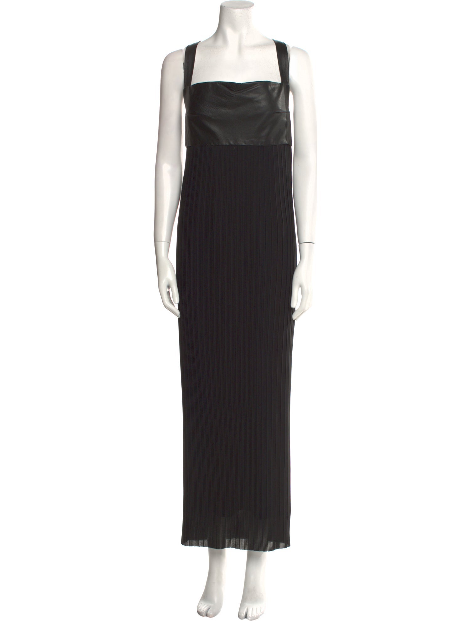 Solace London Lambskin Long Dress