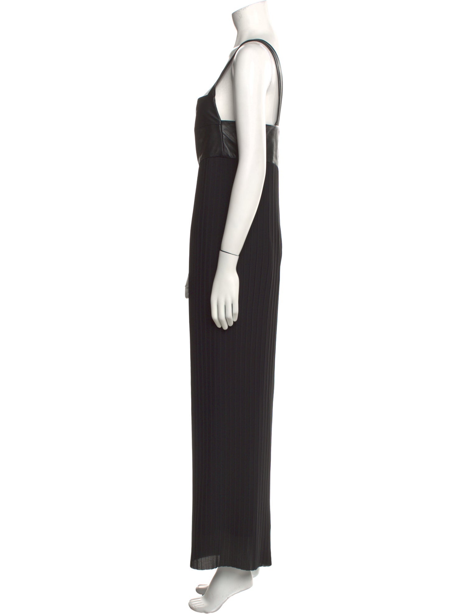 Solace London Lambskin Long Dress