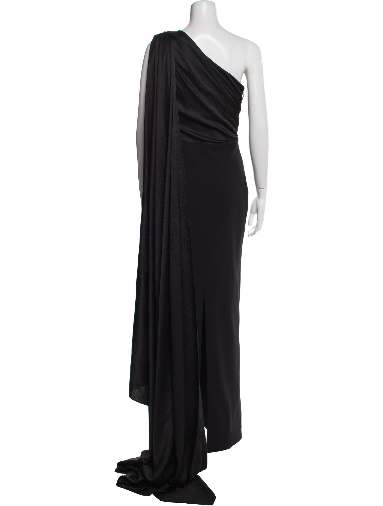 Solace London One-Shoulder Long Dress