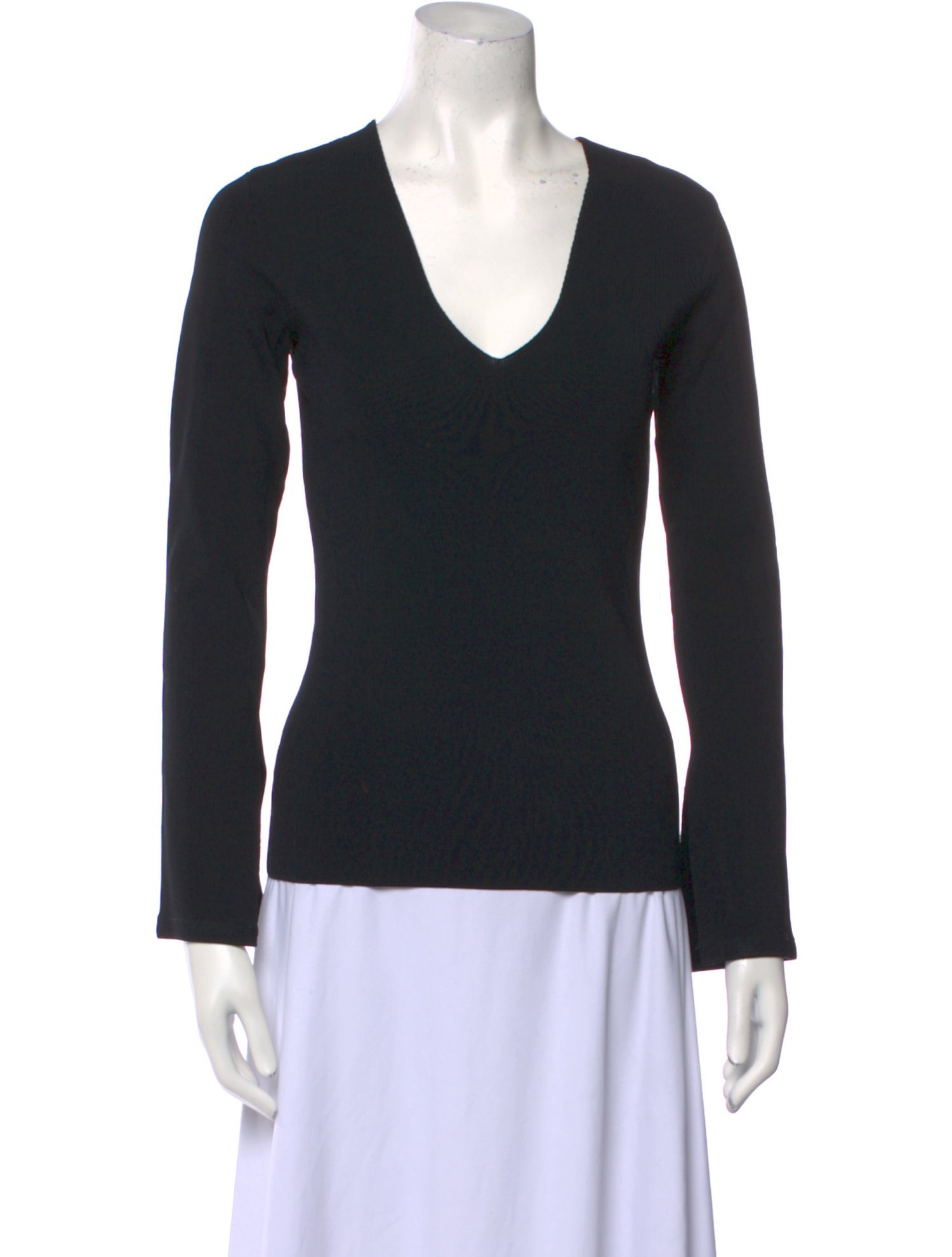 Solace London V-Neck Long Sleeve Top