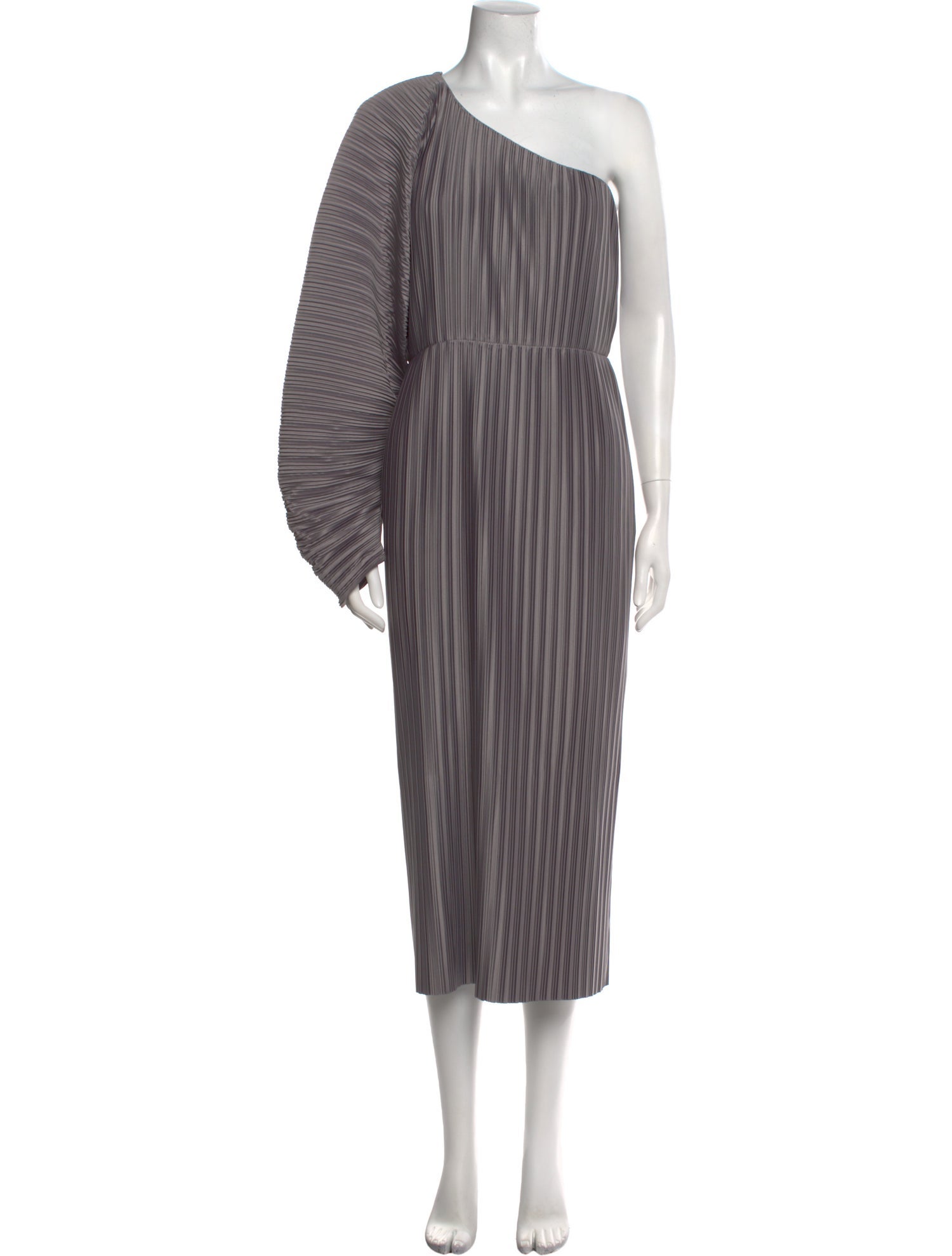 Solace London One-Shoulder Long Dress