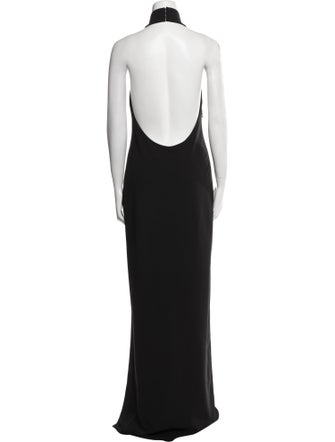 Solace London Mock Neck Long Dress