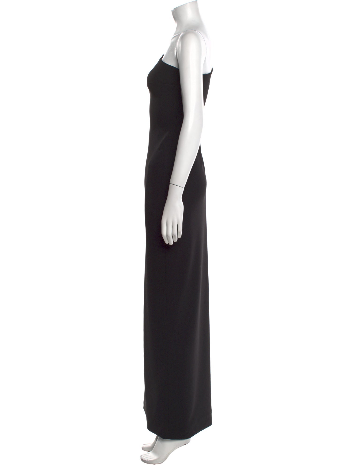 Solace London One-Shoulder Long Dress