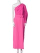 Solace London One-Shoulder Long Dress