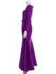 Solace London Square Neckline Long Dress