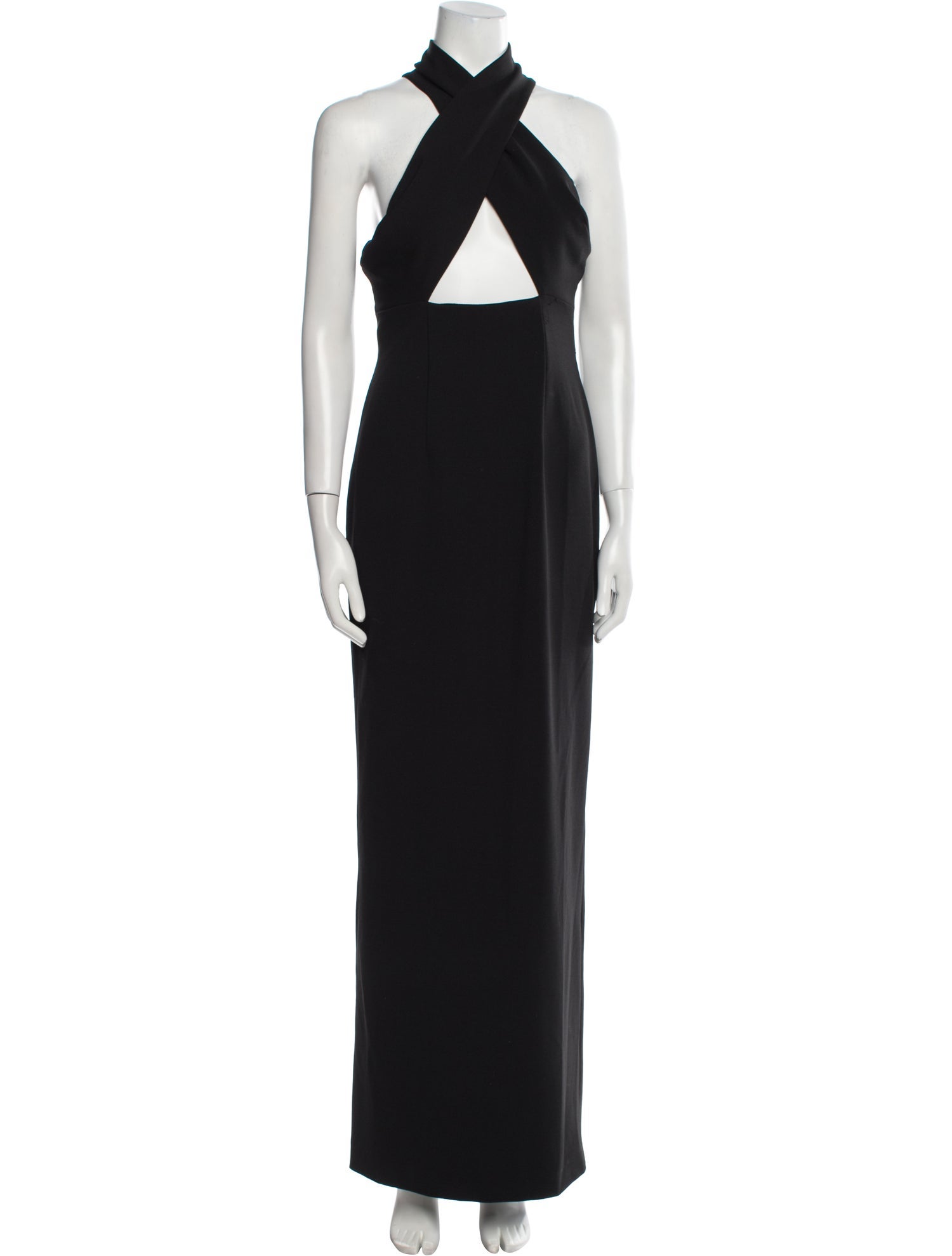 Solace London Halterneck Long Dress