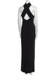 Solace London Halterneck Long Dress