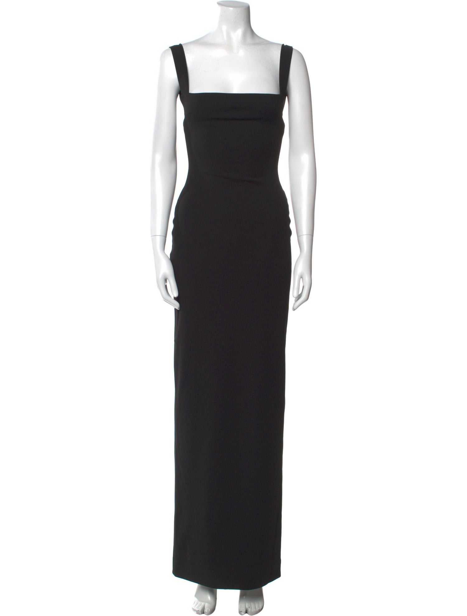 Solace London Square Neckline Long Dress