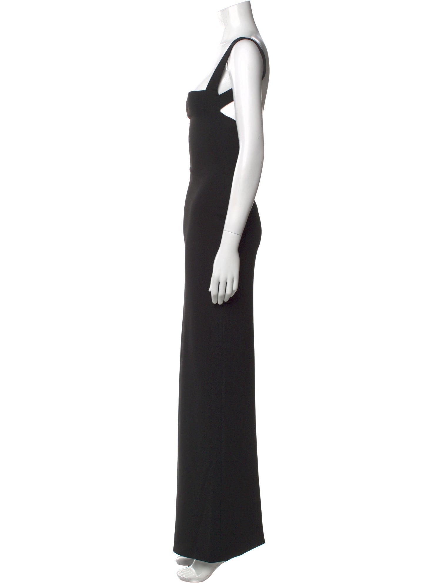 Solace London Square Neckline Long Dress