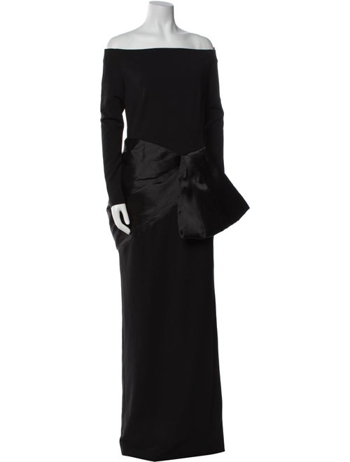 Solace London Off-The-Shoulder Long Dress