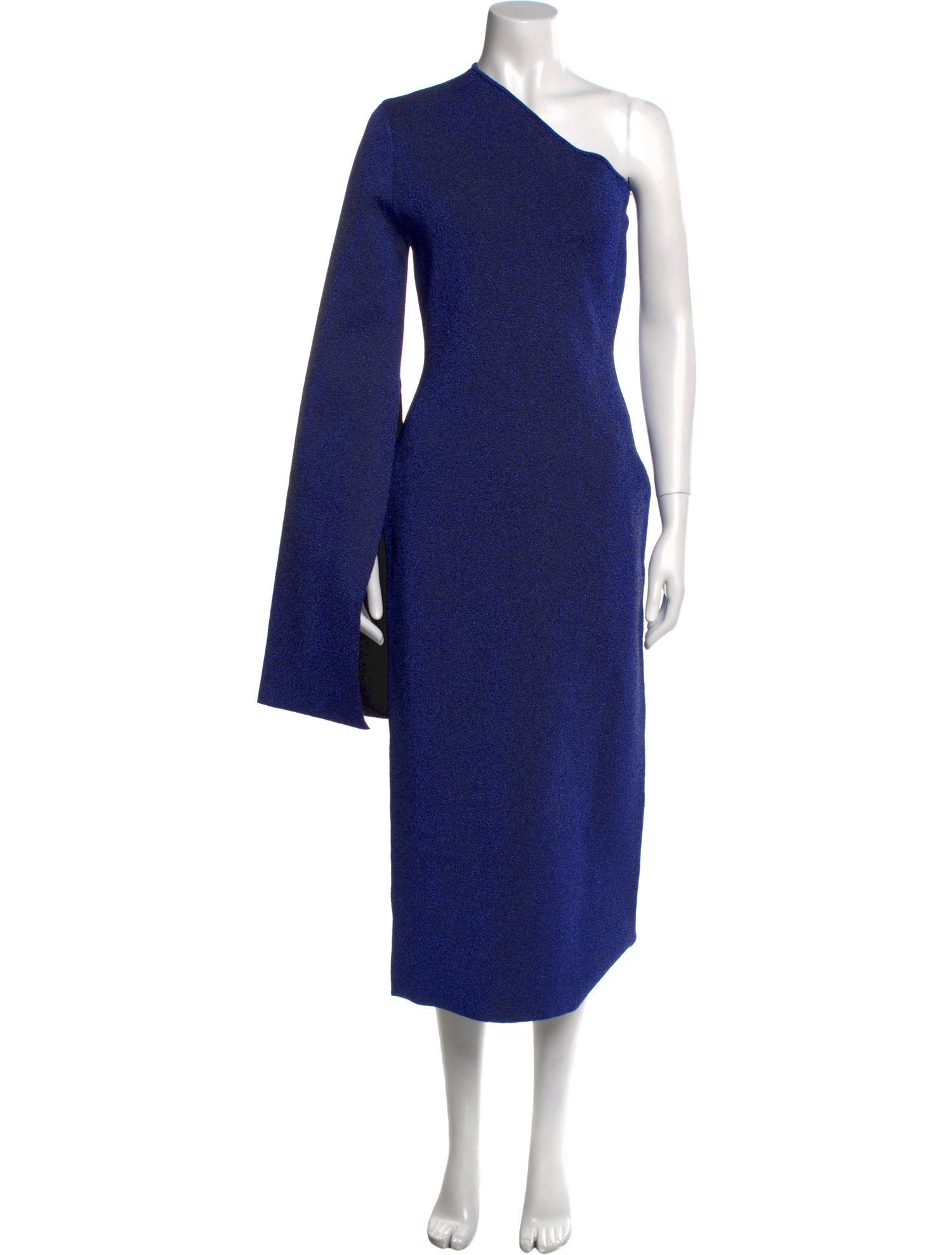 Solace London One-Shoulder Long Dress