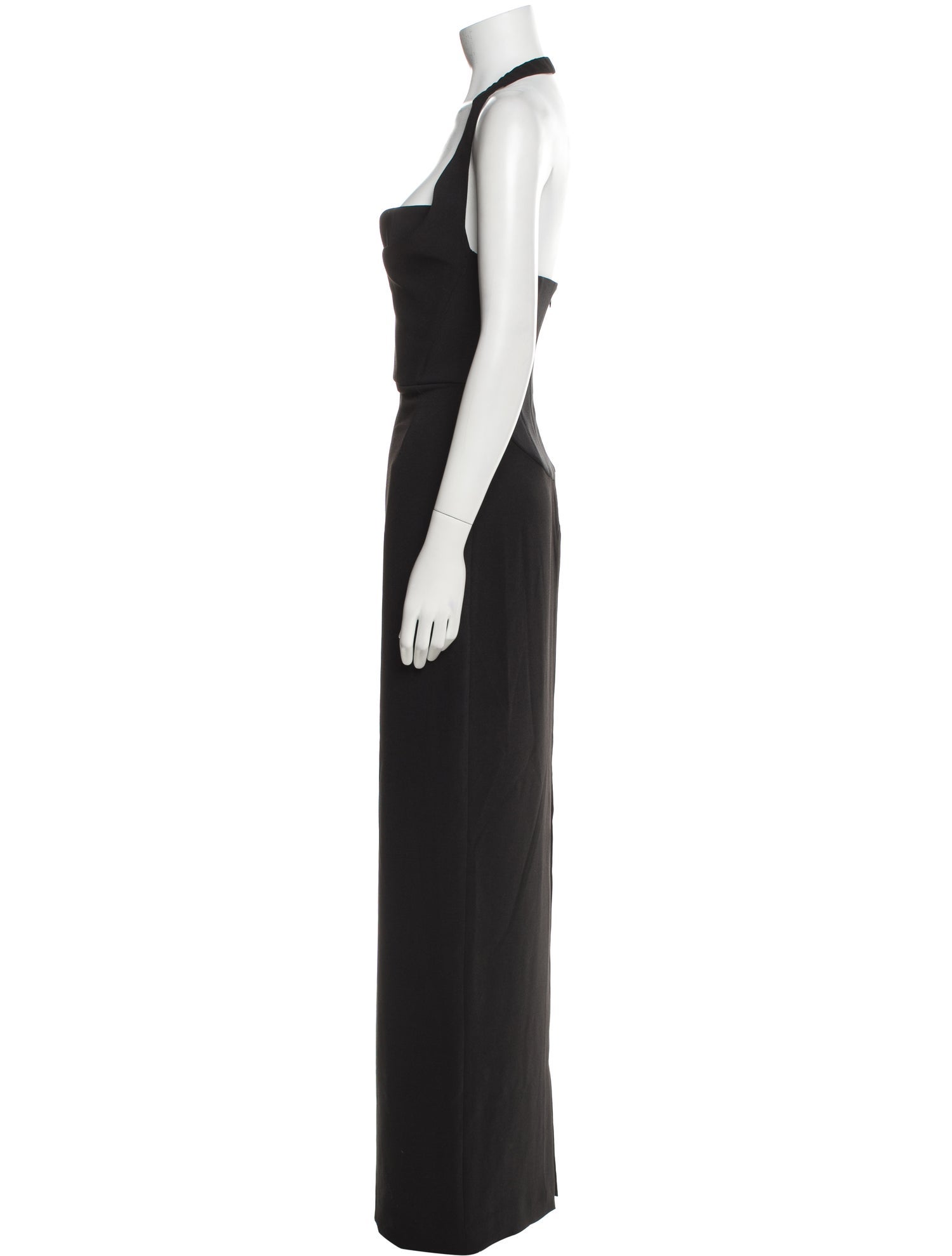 Solace London Halterneck Long Dress