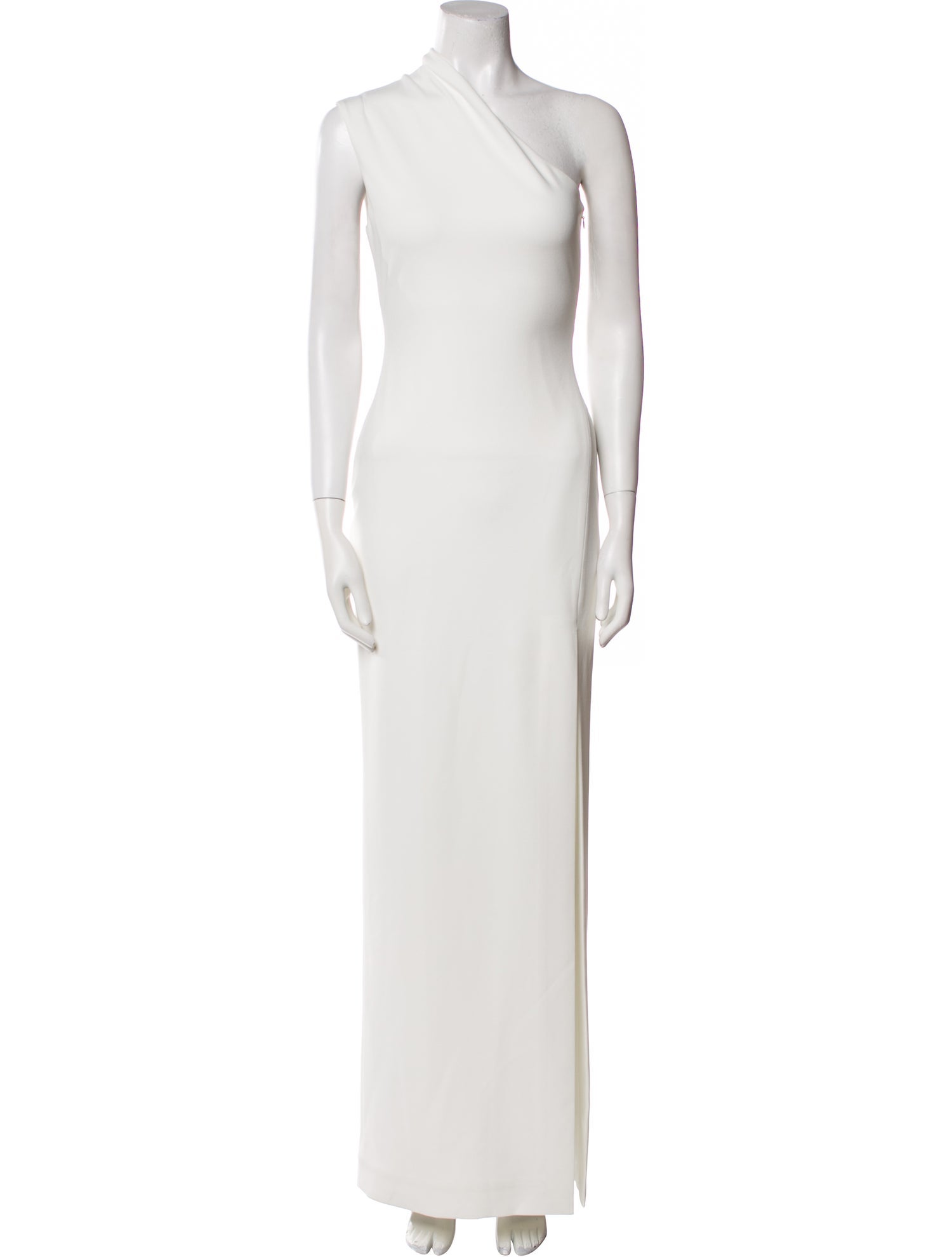 Solace London One-Shoulder Long Dress