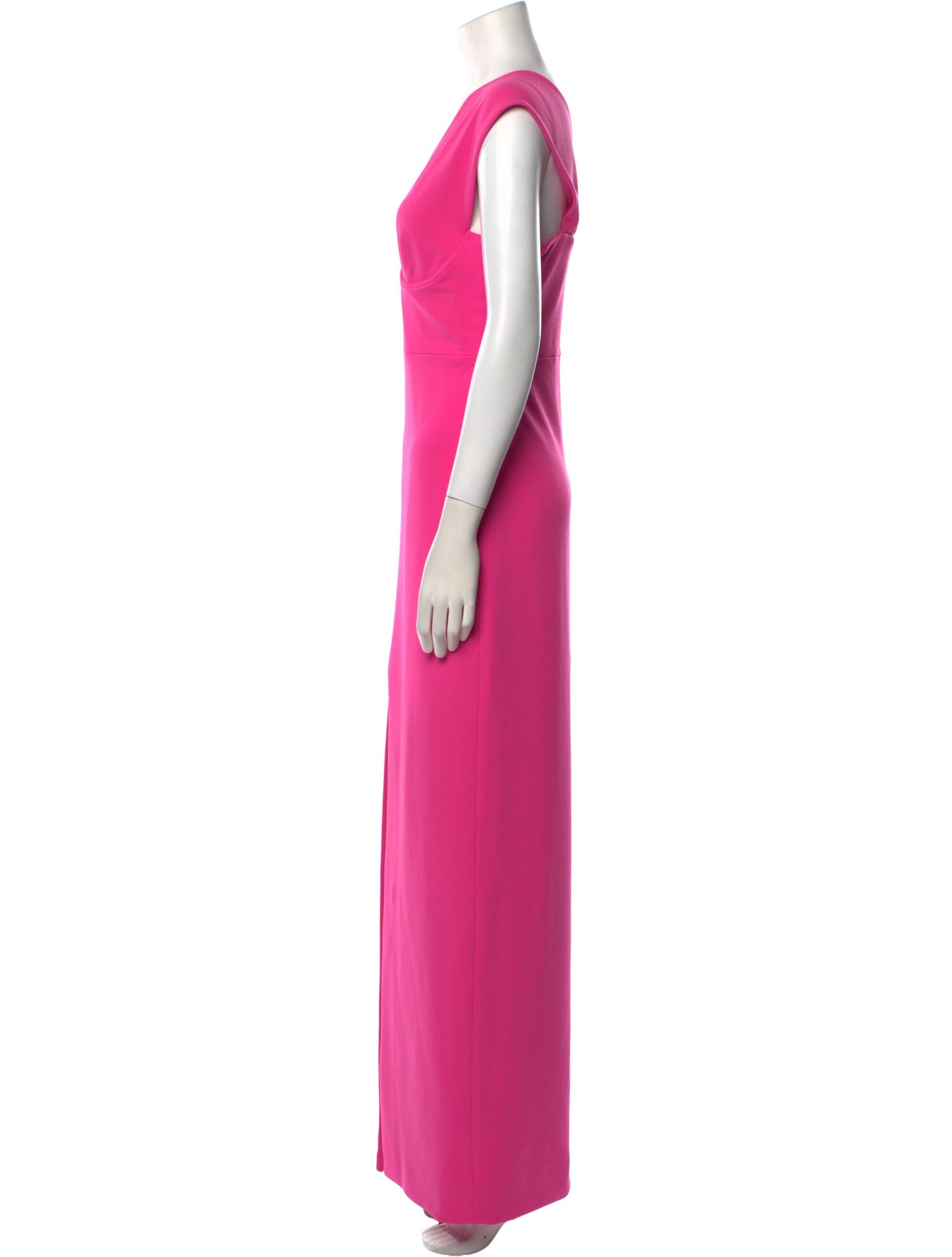 Solace London V-Neck Long Dress